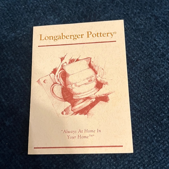 1999 LONGABERGER Candy Corn Crock - Picture 12 of 13